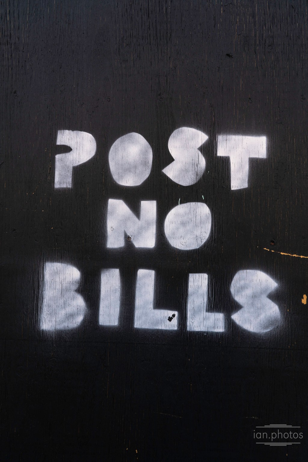 Post No Bills